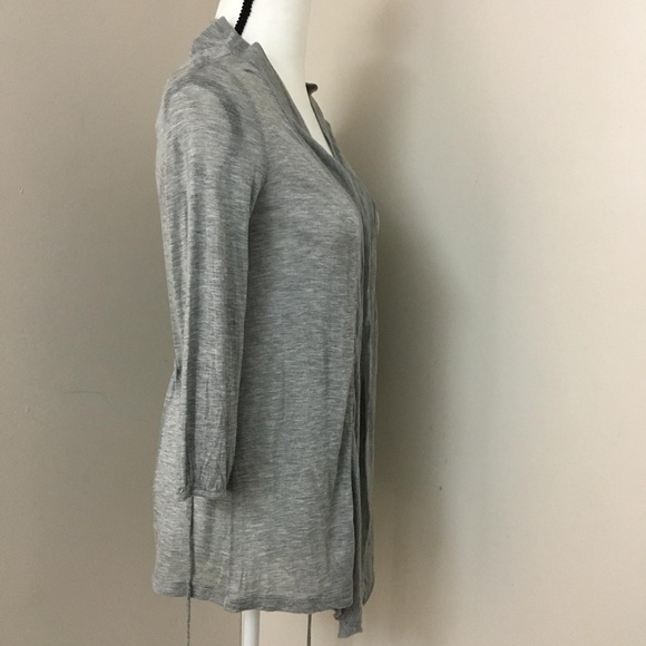 7 for all Mankind gray Cardigan S - Picture 5 of 8